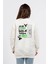 Oversize Sırtta Not Free Baskılı Sweatshirt 1
