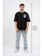 Oversize Göğüste Shocked Baskılı Tshirt 4