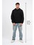 Regular Sırtta Baskılı Scary Hoodie 3