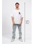 Oversize Göğüste Scary Baskılı T-Shirt 4