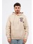 Regular Göğüste Shocked Baskılı Hoodie 2