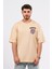 Oversize Göğüste Shocked Baskılı Tshirt 2