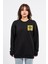 Oversize Göğüste Cry Woman Baskılı Sweatshirt 1