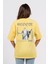 Oversize Sırtta Bloom Baskılı Tshirt 1
