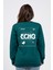 Regular Sırtta Echo Baskılı Sweatshirt 1