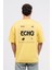 Oversize Sırtta Echo Baskılı Tshirt 1
