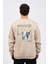 Regular Sırtta Bloom Baskılı Sweatshirt 1