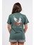 Regular Sırtta Chasm Baskılı Tshirt 1