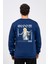 Regular Sırtta Bloom Baskılı Sweatshirt 1