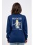 Regular Sırtta Bloom Baskılı Sweatshirt 2
