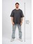Oversize Attitude Baskılı Tshirt 3
