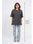 Oversize Attitude Baskılı Tshirt 4