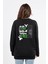 Oversize Sırtta Not Free Baskılı Sweatshirt 1