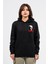 Regular Göğüste Baskılı Scary Hoodie 2