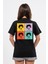 Regular Curly Man Baskılı Tshirt 3
