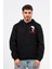 Regular Göğüste Baskılı Scary Hoodie 3