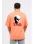 Oversize Sırtta Scary Baskılı Tshirt 2