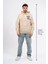 Regular Göğüste Shocked Baskılı Hoodie 4