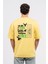 Oversize Sırtta Not Free Baskılı Tshirt 1