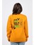 Regular Sırtta Not Free Baskılı Sweatshirt 1