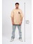 Oversize Göğüste Scary Baskılı T-Shirt 4