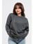 Oversize Sırtta Baskılı Scary Sweatshirt 1