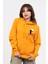 Regular Göğüste Baskılı Scary Hoodie 1