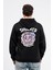 Regular Sırtta Shocked Baskılı Hoodie 2