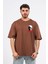 Oversize Göğüste Scary Baskılı T-Shirt 2