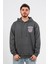 Oversize Göğüste Shocked Baskılı Hoodie 2