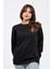 Regular Sırtta Shocked Baskılı Sweatshirt 3