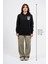 Regular Göğüste Shocked Baskılı Hoodie 4