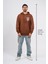 Oversize Göğüste Shocked Baskılı Hoodie 4