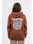 Oversize Sırtta Shocked Baskılı Hoodie 1