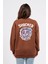 Oversize Sırtta Shocked Baskılı Sweatshirt 1