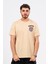 Regular Göğüste Shocked Baskılı Tshirt 1