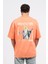 Oversize Sırtta Bloom Baskılı Tshirt 2