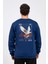 Regular Sırtta Chasm Baskılı Sweatshirt 2