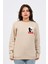 Regular Göğüste Baskılı Scary Sweatshirt 2