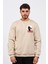 Regular Göğüste Baskılı Scary Sweatshirt 3