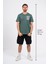 Regular Göğüste Shocked Baskılı Tshirt 4
