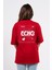Oversize Sırtta Echo Baskılı Tshirt 1