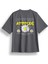 Oversize Attitude Baskılı Tshirt 1