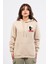Regular Göğüste Baskılı Scary Hoodie 2