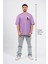 Oversize Göğüste Scary Baskılı T-Shirt 4