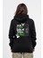 Regular Sırtta Not Free Baskılı Hoodie 1