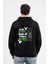 Regular Sırtta Not Free Baskılı Hoodie 2