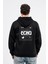 Regular Sırtta Echo Baskılı Hoodie 2