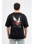 Oversize Sırtta Chasm Baskılı Tshirt 2