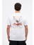 Regular Sırtta Chasm Baskılı Tshirt 2